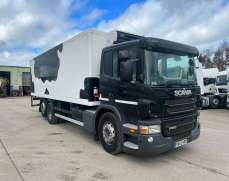 2012 SCANIA P280 6X2 Rear lift Fridge Lorry